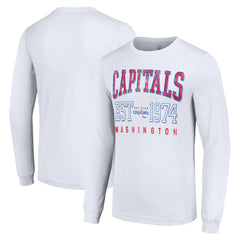NHL Washington Capitals Starter Retro Graphic Long Sleeve Crew T-Shirt