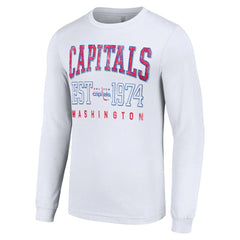 NHL Washington Capitals Starter Retro Graphic Long Sleeve Crew T-Shirt