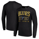 NHL St. Louis Blues Starter Retro Graphic Long Sleeve Crew T-Shirt