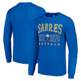 NHL Buffalo Sabres Starter Retro Graphic Long Sleeve Crew T-Shirt