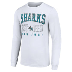 NHL San Jose Sharks Starter Logo Graphic Long Sleeve T-Shirt