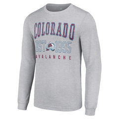 NHL Colorado Avalanche Starter Logo Graphic Long Sleeve T-Shirt