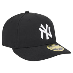 Black New York Yankees New Era Low Profile 59FIFTY Fitted Hat