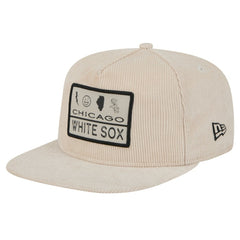 Khaki Chicago White Sox New Era Summer Essential Golfer Snapback Hat