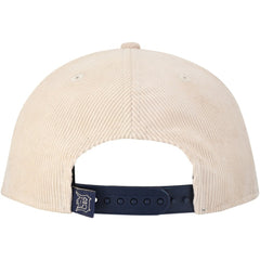 Khaki Detroit Tigers New Era Summer Essential Golfer Snapback Hat