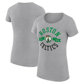 Boston Celtics G-III 4Her by Carl Banks Women's Super-Slim Fit Lightweight Large City Logo T-Shirt
