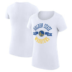Golden State Warriors G-III 4Her by Carl Banks Women's Super-Slim Fit Lightweight Large City Logo T-Shirt sale