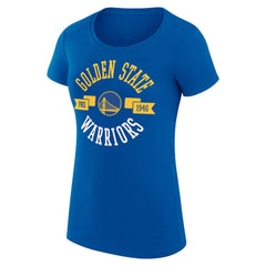 Golden State Warriors G-III 4Her by Carl Banks Women's Super-Slim Fit Lightweight Large City Logo T-Shirt sale