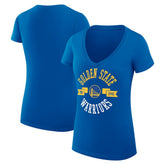 Golden State Warriors G-III 4Her by Carl Banks Women's Super-Slim Fit Lightweight Large City Logo V-Neck T-Shirt sale