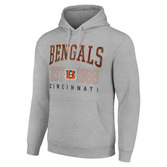 Starter Unisex Throwback Logo Pullover Hoodie - Cincinnati Bengals Hoodies