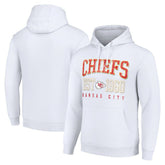Starter Unisex Throwback Logo Pullover Hoodie - Kansas City Chiefs Hoodies