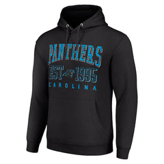 Starter Unisex Throwback Logo Pullover Hoodie - Carolina Panthers Hoodies