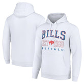 Starter Unisex Throwback Logo Pullover Hoodie - Buffalo Bills Hoodies