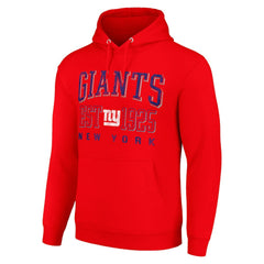 Starter Unisex Throwback Logo Pullover Hoodie - New York Giants Hoodies