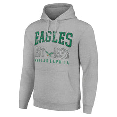 Starter Unisex Throwback Logo Pullover Hoodie - Philadelphia Eagles Hoodies
