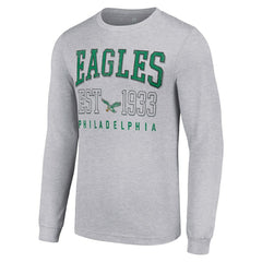 Starter Throwback Logo Long Sleeve T-Shirt - Philadelphia Eagles T-shirts