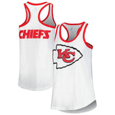 G-III 4Her by Carl Banks Women's Tater Racerback Tank Top - Kansas City Chiefs Tops