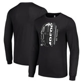 Starter Half Helmet Logo Long Sleeve T-Shirt - San Francisco 49ers T-shirts