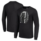 Starter Half Helmet Logo Long Sleeve T-Shirt - Miami Dolphins T-shirts