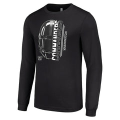 Starter Half Helmet Logo Long Sleeve T-Shirt - Washington Commanders T-shirts