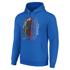 Starter Unisex Half Helmet Logo Pullover Hoodie - Buffalo Bills Hoodies
