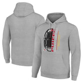 Starter Unisex Half Helmet Logo Pullover Hoodie - Kansas City Chiefs Hoodies
