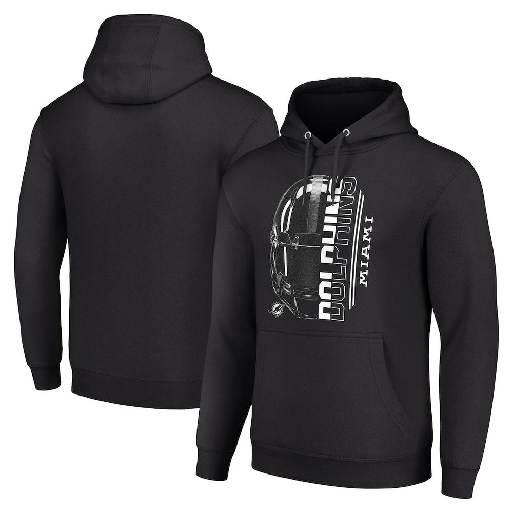 Starter Unisex Half Helmet Logo Pullover Hoodie - Miami Dolphins Hoodies