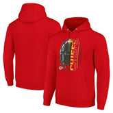 Starter Unisex Half Helmet Logo Pullover Hoodie - Kansas City Chiefs Hoodies
