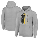 Starter Unisex Half Helmet Logo Pullover Hoodie - Pittsburgh Steelers Hoodies