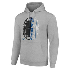Starter Unisex Half Helmet Logo Pullover Hoodie - Indianapolis Colts Hoodies