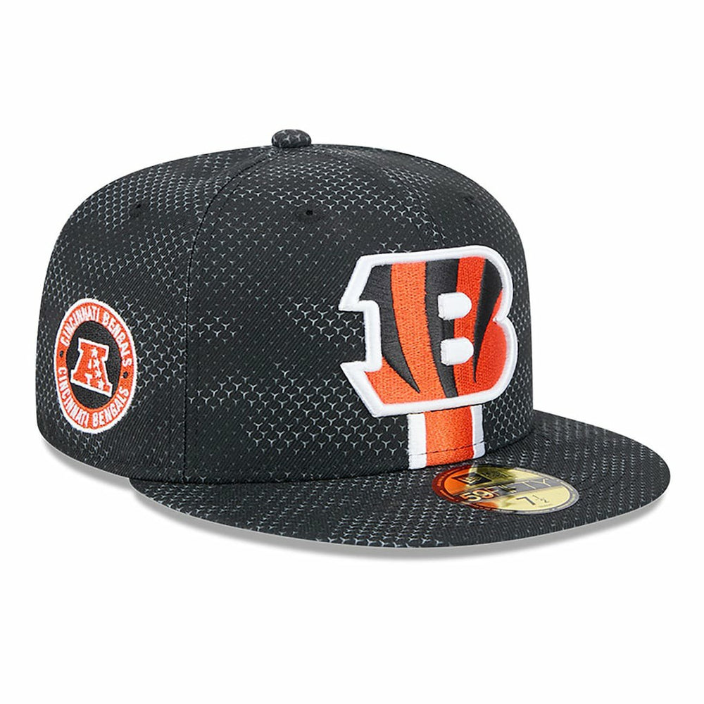 2024 Sideline 59FIFTY Fitted Hat - Cincinnati Bengals Hats