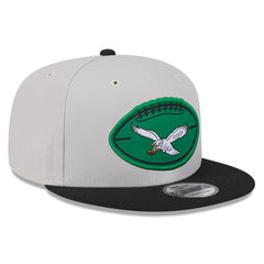 2024 Sideline Historic 9FIFTY Snapback Hat - Philadelphia Eagles Hats