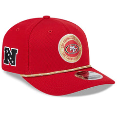 2024 Sideline 9SEVENTY Stretch-Snap Hat - San Francisco 49ers Hats