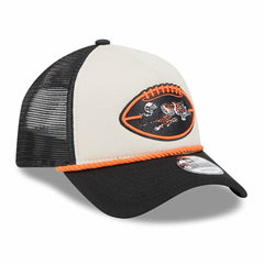 2024 Sideline Historic 9FORTY A-Frame Trucker Adjustable Hat - Cincinnati Bengals Hats