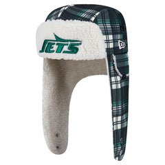 Sideline Plaid Sherpa Trapper Hat - New York Jets Hats