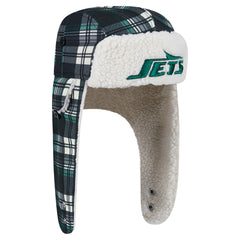 Sideline Plaid Sherpa Trapper Hat - New York Jets Hats