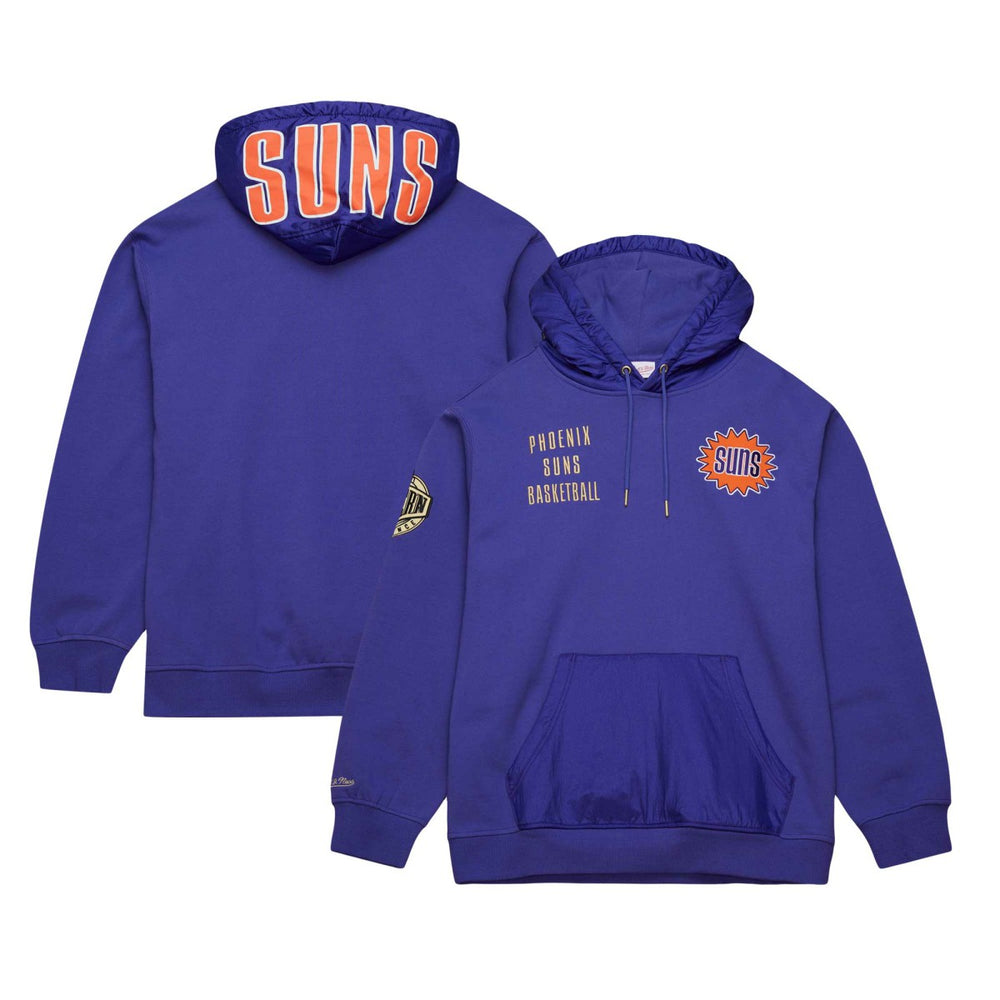 Mitchell & Ness Phoenix Suns Team OG 2.0 Vintage Logo Fleece Pullover Hoodie