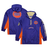 Mitchell & Ness Phoenix Suns Team OG 2.0 Vintage Logo Anorak Windbreaker Quarter-Zip Jacket