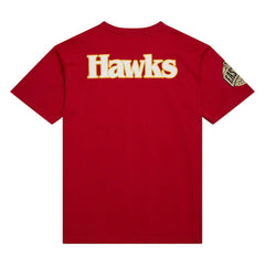 Mitchell & Ness Atlanta Hawks Hardwood Classics Team OG 2.0 Premium Vintage Logo T-Shirt
