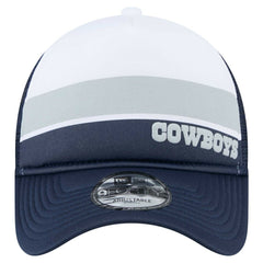 Preschool Sport Night Color Block 9FORTY A-Frame Trucker Adjustable Hat - Dallas Cowboys Hats