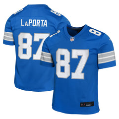 Sam LaPorta Youth Game Jersey - Detroit Lions Jerseys