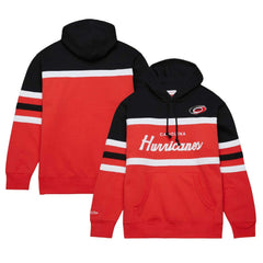 NHL Carolina Hurricanes Mitchell & Ness Head Coach Pullover Hoodie