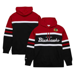 NHL Chicago Blackhawks Mitchell & Ness Head Coach Pullover Hoodie