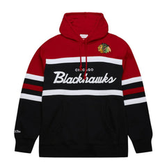 NHL Chicago Blackhawks Mitchell & Ness Head Coach Pullover Hoodie