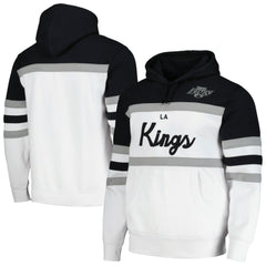 NHL Los Angeles Kings Mitchell & Ness Head Coach Pullover Hoodie