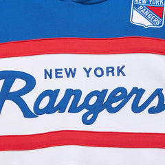 NHL New York Rangers Mitchell & Ness Head Coach Pullover Hoodie