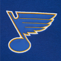 NHL St. Louis Blues Mitchell & Ness Head Coach Pullover Hoodie