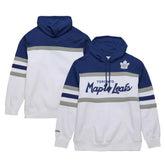 NHL Toronto Maple Leafs Mitchell & Ness Head Coach Pullover Hoodie