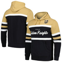 NHL Vegas Golden Knights Mitchell & Ness Head Coach Pullover Hoodie