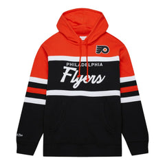 NHL Philadelphia Flyers Mitchell & Ness Head Coach Pullover Hoodie